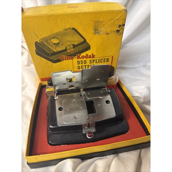 Kodak Other - Kodak Presstape Universal Splicer 8mm - Super 8 - 16mm & Duo Splicer Outfit (8)